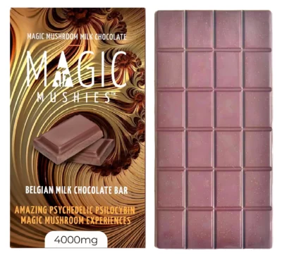 Magic Mushroom Milk Chocolate Bar 4000mg