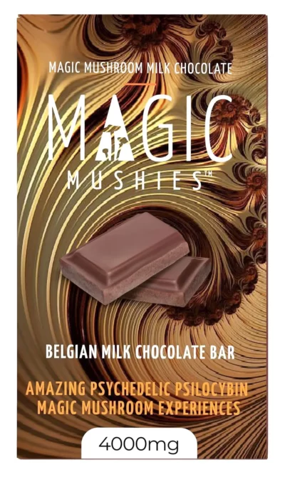 Magic Mushroom Milk Chocolate Bar 4000mg