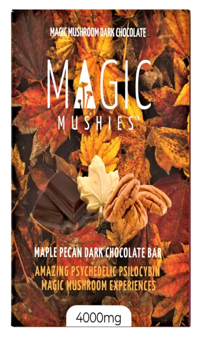 Magic Mushroom Maple Pecan Dark Chocolate Bar 4000mg