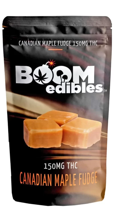 Boom Edibles | Canadian Maple Fudge | 150mg THC