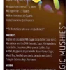 Magic Mushroom Mini Rainbow Smartie Milk Chocolate Bar Box Back