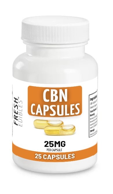 25mg CBN Capsules - 25