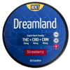 Dreamland Strawberry Hard Candy THC CBD CBN