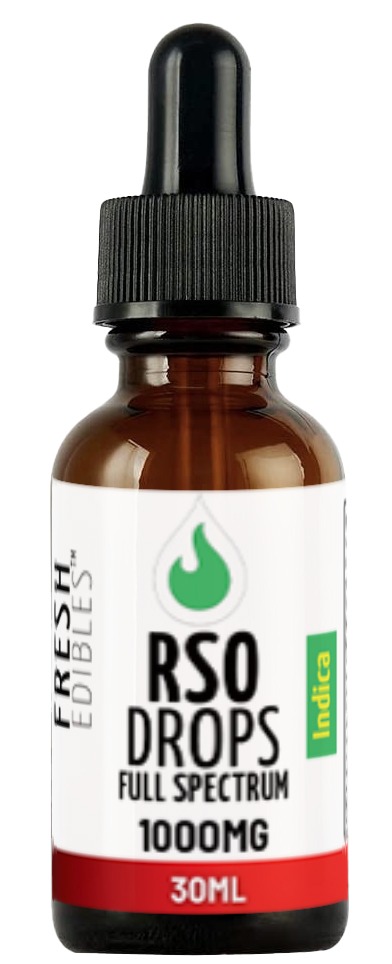 Fresh RSO Drops - Full Spectrum Indica 1000mg