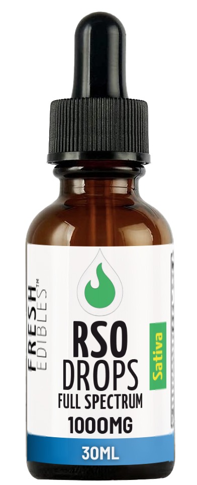 Fresh RSO Drops - Full Spectrum Sativa 1000mg