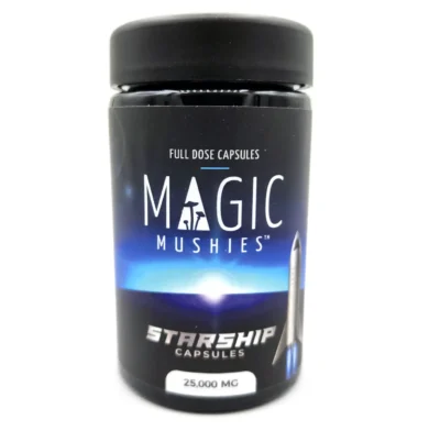 Magic Mushroom Starship Capsules 500mg (Premium Blend) - Image 2