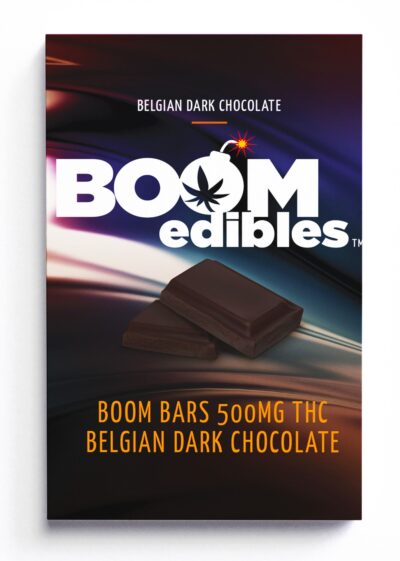 Belgian Dark Chocolate Cannabis Bar | 500mg THC