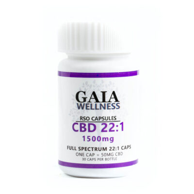 Gaia | 22:1 CBD:THC | 1500mg (30 caps x 50mg)