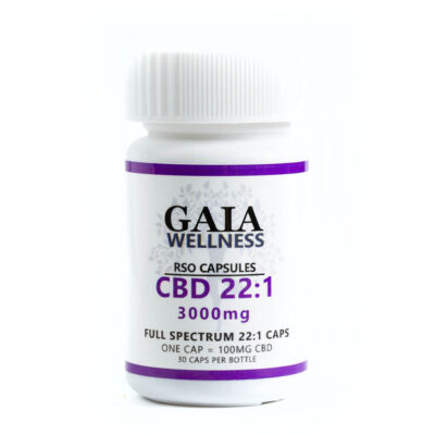 Gaia | 22:1 CBD:THC | 3000mg (30 caps x 100mg)