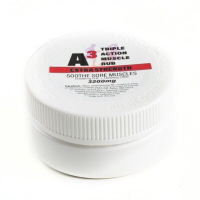 A3 Triple Action Muscle Rub | Scented Extra Strength | 3200mg