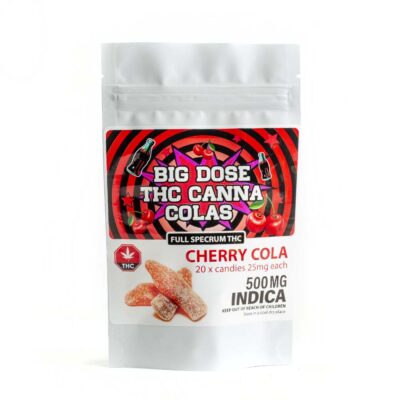 Big Dose Cherry Cola Bottles | INDICA | 500mg