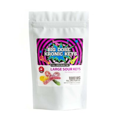 Big Dose Large Sour Kronic Keys | 1000mg | Full Spectrum