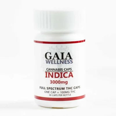 GAIA Indica RSO Capsules 3000mg