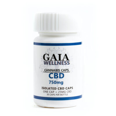 GAIA Isolated CBD Capsules 750MG