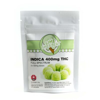 Lime Sherbert RSO Rings | 400mg THC | Indica