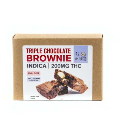P.S I’m Baked | Indica Brownie | 200mg THC