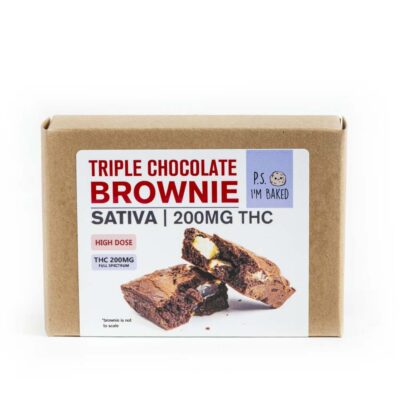 P.S I’m Baked | Sativa Brownie | 200mg THC