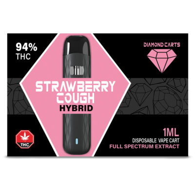Diamond Disposable Vape | Strawberry Cough 1ml
