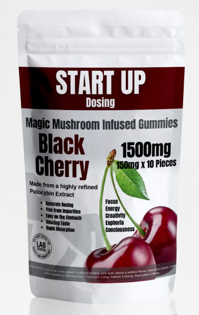 Startup Black Cherry Gummies 1500mg