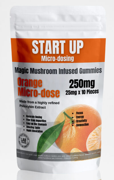 Startup Orange Microdose Gummies 250mg