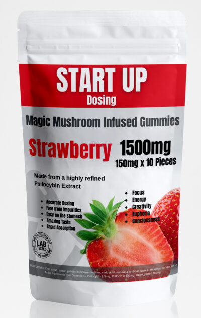 Startup Strawberry Gummies 1500mg