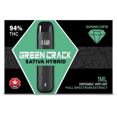 Diamond Disposable Vape | Green Crack 1ml