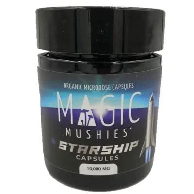 Magic Mushroom Starship Capsules 500mg (Premium Blend) | 20 Capsules