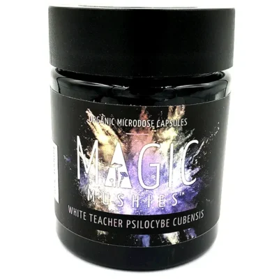 White Teacher | Albino Penis Envy - Golden Teacher Hybrid | Microdose Capsules | 100mg