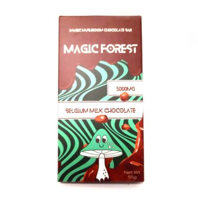 Magic Forest Belgium Milk Chocolate Bar 5000mg