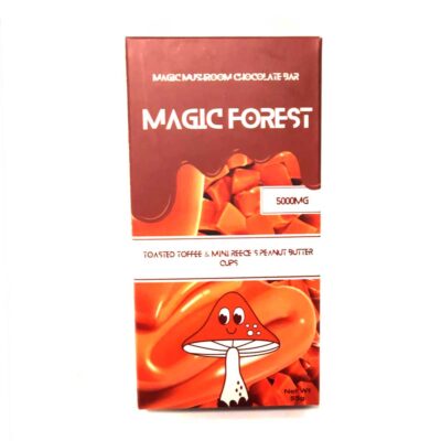 Magic Forest Toasted Toffee & Mini Reese’s Peanut Butter Milk Chocolate Bar 5000mg