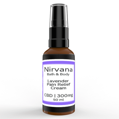 Nirvana Bath & Body Lavender Pain Relief Cream | 300mg CBD