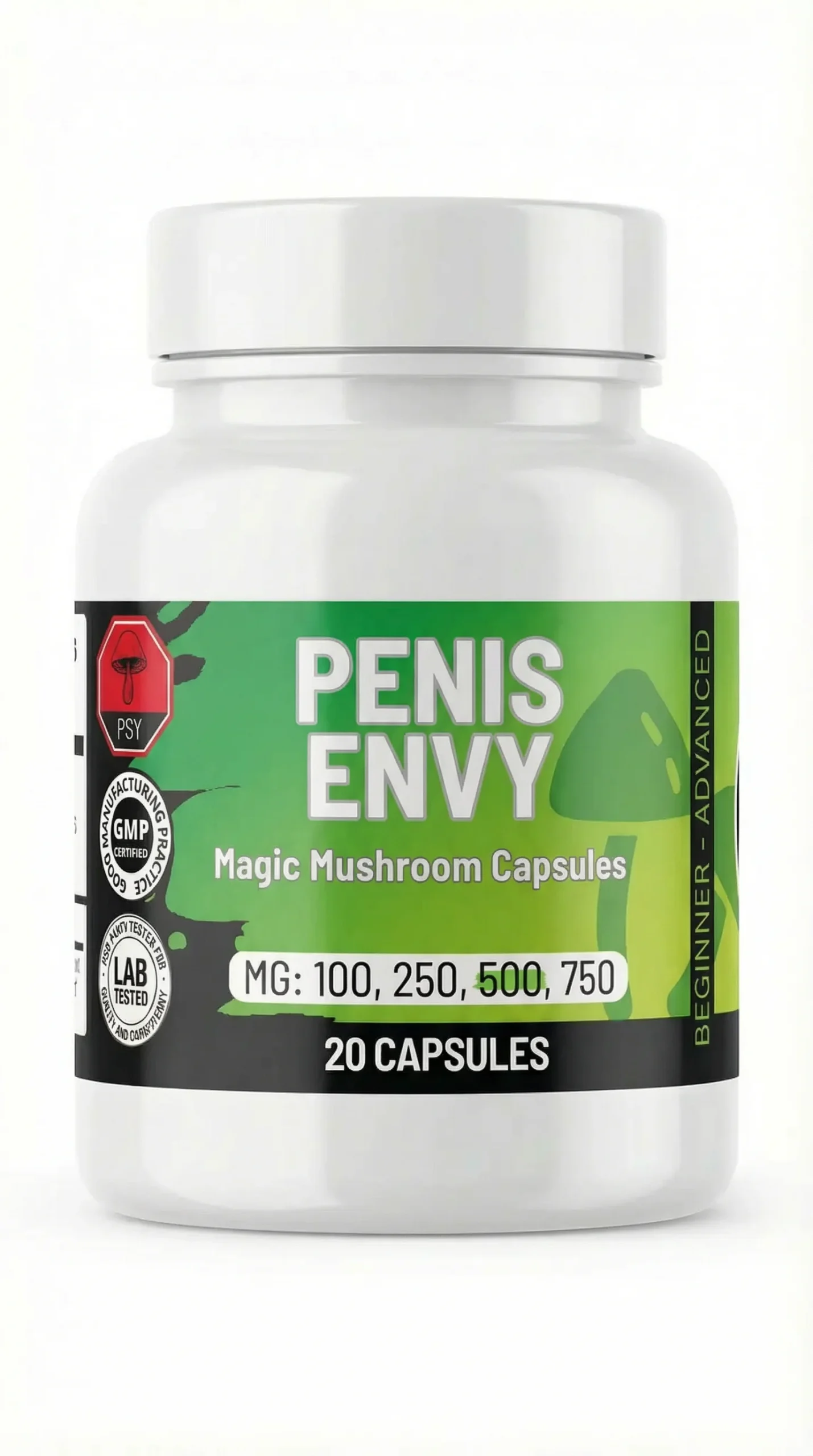 Penis Envy Magic Mushroom Capsules 500mg