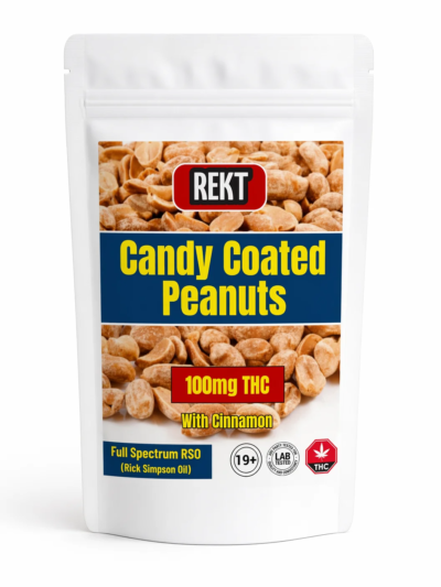 REKT Candy Coated Peanuts | 100mg THC